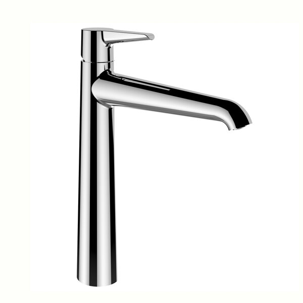 Laufen PURE Einhebel-Waschtischmischer, Eco+, Festauslauf, Ausladung 190 mm, ohne Ablaufventil, HF901714, Farbe: Chrom von Laufen