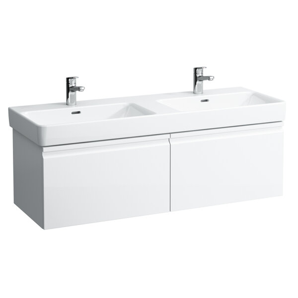 Laufen Pro S Waschtischunterschrank 2 Schubladen, 2 Innenschubladen, zu Waschtisch 814968, 1260x450x390, Farbe: Multicolor - H4835720969991 von Laufen