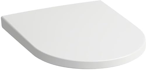 Laufen Pro WC-Sitz, mit Deckel, abnehmbar, mit Absenkautomatik, für Hohlraumbefestigung, 445x370mm, H891601; Farbe: weiß von Laufen