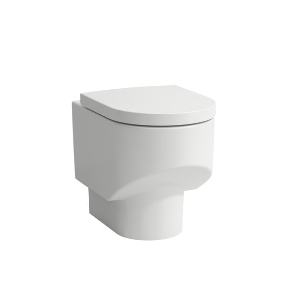 Laufen Sonar Stand-WC rimless, Tiefspüler, Abgang waagerecht oder senkrecht, Farbe: Weiß mit LCC von Laufen
