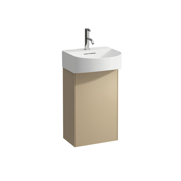 Laufen Sonar Waschtischunterbau, 1 Tür, Scharnier rechts, passend zu Handwaschbecken 815341, Farbe: Gold von Laufen
