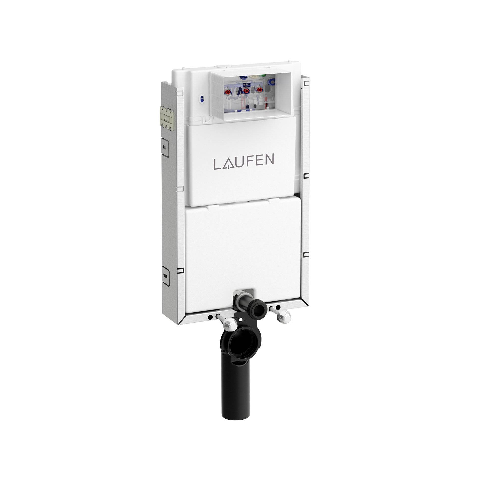 Laufen TW1 Installationssystem, Nassbau, für Wand-WC, mit Spülkasten, Zwei-Mengen Spülung 6/3 Liter, H8946630000001 von Laufen