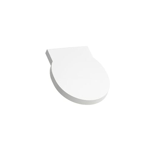 Laufen VAL WC-Sitz mit Deckel, abnehmbar, mit Absenkautomatik, H894281, Farbe: Weiß Matt von Laufen