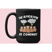Alpaka-Geschenk, Alpakalypse-Becher, Alpakalypse Kommt, Alpaka-Becher, Alpaka-Liebhaber-Geschenke, Alpaka-Bauer-Geschenk, Alpaka-Besitzer von LaughablePrintables