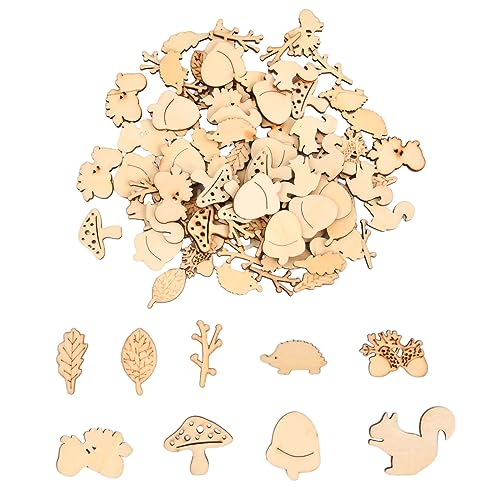 Laughhe 100 Stück Holztiere and Pflanzen zum Basteln Holzscheiben Scheiben Holzstücke zum Basteln Mini Holzformen Holz Ausschnitte Holz Verzierung für DIY Handwerk Tischdeko Scrapbooking Laughhe 100 Stück Holztiere and Pflanzen zum Basteln Holzscheiben Scheiben Holzstücke zum Basteln Mini Holzformen Holz Ausschnitte Holz Verzierung für DIY Handwerk Tischdeko Scrapbooking von Laughhe