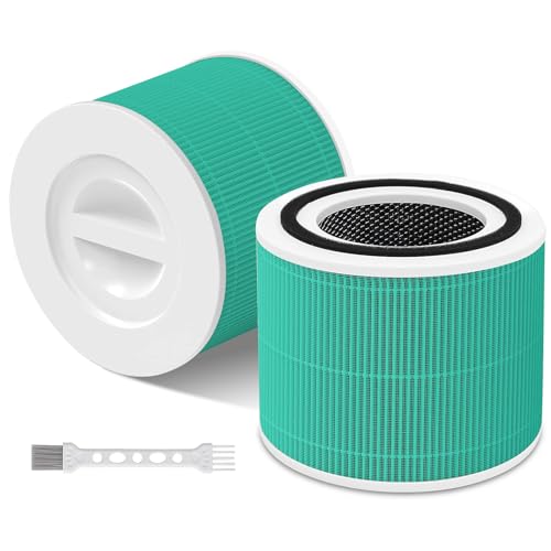 2 Stück Core 300 Luftreinigerfilter für Levoit Core 300 Core 300s Core 300-RF 3-in-1 H13 HEPA Aktivkohle, reinigt bis zu 99,98% von Luftverschmutzung Rauch Abgas für Allergiker und Raucher 2 Stück Core 300 Luftreinigerfilter für Levoit Core 300 Core 300s Core 300-RF 3-in-1 H13 HEPA Aktivkohle, reinigt bis zu 99,98% von Luftverschmutzung Rauch Abgas für Allergiker und Raucher von Laukowind