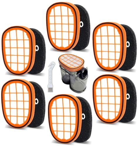 Laukowind 6 Stück Filter für Philips SpeedPro Max Aqua Akkusauger, FC5005/01 Ersatzfilter + Reinigungsbürste für Philips FC6812 FC6823 FC6901-6904 XC7042/01 XC8045/01 XC8147/01/FC6723/01 FC6826 Laukowind 6 Stück Filter für Philips SpeedPro Max Aqua Akkusauger, FC5005/01 Ersatzfilter + Reinigungsbürste für Philips FC6812 FC6823 FC6901-6904 XC7042/01 XC8045/01 XC8147/01/FC6723/01 FC6826 von Laukowind