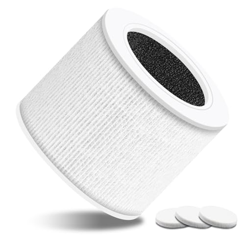 Laukowind Core Mini Ersatz-HEPA-Filter, kompatibel mit LEVOIT Core Mini Luftreiniger, 3-in-1-Hocheffizienz-Core-Mini-RF-Filterersatz, 1er-Pack Filter + 3er-Pack Aromapads Laukowind Core Mini Ersatz-HEPA-Filter, kompatibel mit LEVOIT Core Mini Luftreiniger, 3-in-1-Hocheffizienz-Core-Mini-RF-Filterersatz, 1er-Pack Filter + 3er-Pack Aromapads von Laukowind