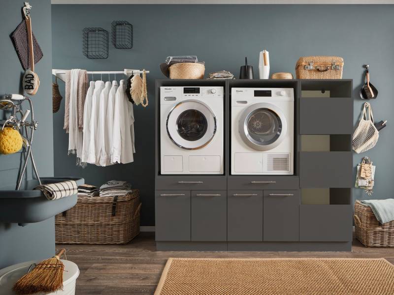 Laundreezy Mehrzweckschrank-Set LAUNDREEZY LDSK10, Breite 185 cm von Laundreezy