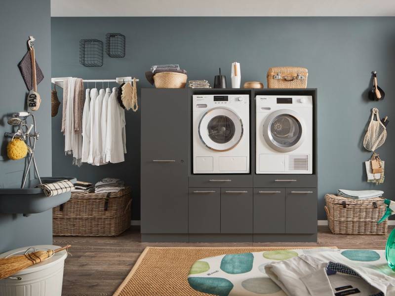 Laundreezy Mehrzweckschrank-Set LAUNDREEZY LDSK12, Breite 185 cm von Laundreezy