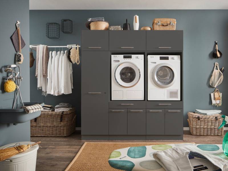 Laundreezy Mehrzweckschrank-Set LAUNDREEZY LDSK13, Breite 185 cm von Laundreezy