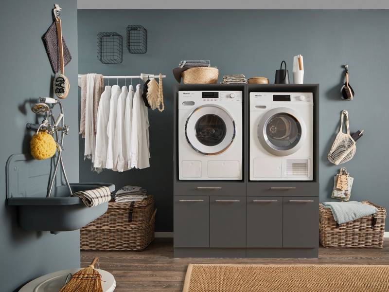 Laundreezy Mehrzweckschrank-Set LAUNDREEZY LDSK2, Breite 135 cm von Laundreezy
