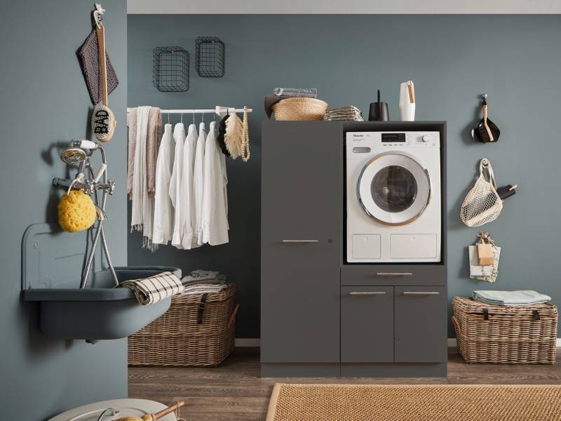 Laundreezy Mehrzweckschrank-Set LAUNDREEZY LDSK6, Breite 117,5 cm von Laundreezy