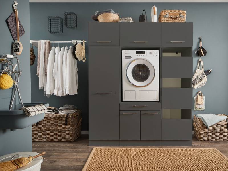 Laundreezy Mehrzweckschrank-Set LAUNDREEZY LDSK9, Breite 167,5 cm von Laundreezy