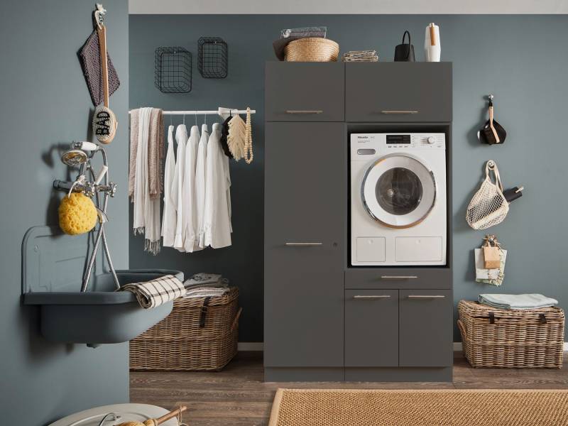 Laundreezy Mehrzweckschrank-Set LAUNDREEZY LDSK7, Breite 117,5 cm von Laundreezy