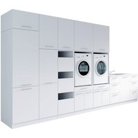 Laundreezy Mehrzweckschrank-Set "Laundreezy, 12-tlg. Mehrzweckschrank-Set B/H/T 445/238/68 cm" 12 Stk. tlg. von Laundreezy