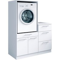 Laundreezy Mehrzweckschrank-Set "Laundreezy, 2-tlg. Mehrzweckschrank-Set B/H/T 118/162/68 cm" 2 Stk. tlg. von Laundreezy