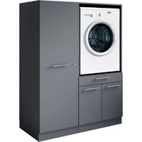Laundreezy Mehrzweckschrank-Set "Laundreezy, 4-tlg. Mehrzweckschrank-Set B/H/T 118/162/68 cm" 2 Stk. tlg. von Laundreezy