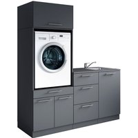 Laundreezy Mehrzweckschrank-Set "Laundreezy, 4-tlg. Mehrzweckschrank-Set B/H/T 168/200/68 cm" 4 Stk. tlg. von Laundreezy