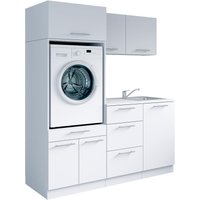 Laundreezy Mehrzweckschrank-Set "Laundreezy, 6-tlg. Mehrzweckschrank-Set B/H/T 168/238/68 cm" 6 Stk. tlg. von Laundreezy