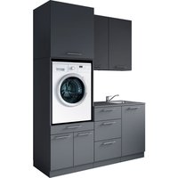 Laundreezy Mehrzweckschrank-Set "Laundreezy, 6-tlg. Mehrzweckschrank-Set B/H/T 168/238/68 cm" 6 Stk. tlg. von Laundreezy