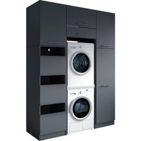 Laundreezy Mehrzweckschrank-Set "Laundreezy, 6-tlg. Mehrzweckschrank-Set B/H/T 168/238/68 cm" 6 Stk. tlg. von Laundreezy
