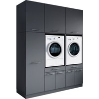 Laundreezy Mehrzweckschrank-Set "Laundreezy, 6-tlg. Mehrzweckschrank-Set B/H/T 186/238/68 cm" 6 Stk. tlg. von Laundreezy