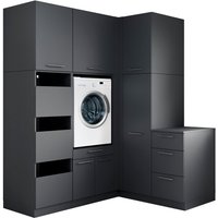 Laundreezy Mehrzweckschrank-Set "Laundreezy, 7-tlg. Mehrzweckschrank-Set B/H/T 186/238/68 cm" 7 Stk. tlg. von Laundreezy