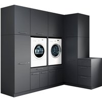 Laundreezy Mehrzweckschrank-Set "Laundreezy, 9-tlg. Mehrzweckschrank-Set B/H/T 253/238/68 cm" 9 Stk. tlg. von Laundreezy