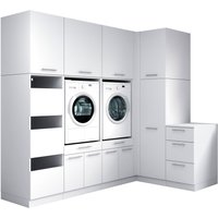 Laundreezy Mehrzweckschrank-Set "Laundreezy, 9-tlg. Mehrzweckschrank-Set B/H/T 253/238/68 cm" 9 Stk. tlg. von Laundreezy