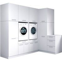 Laundreezy Mehrzweckschrank-Set "Laundreezy, 9-tlg. Mehrzweckschrank-Set B/H/T 253/238/68 cm" 9 Stk. tlg. von Laundreezy
