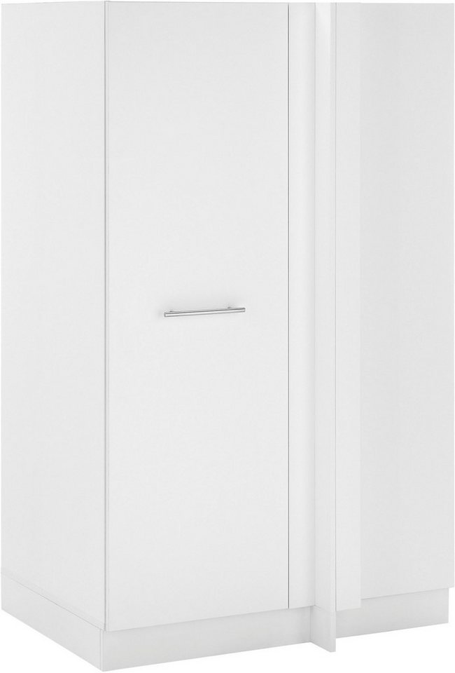 Laundreezy Mehrzweckschrank-Set Laundreezy, Eckschrank BxHxT 100x162x68 cm, (1-St), Breite 100cm, Tür L/R montierbar, Softclose von Laundreezy