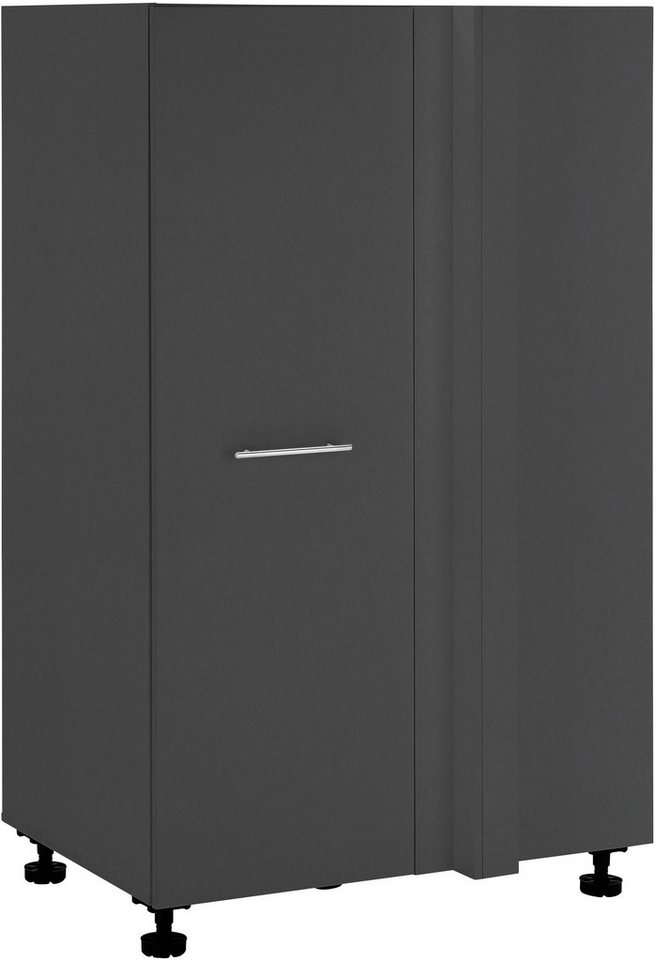 Laundreezy Mehrzweckschrank-Set Laundreezy, Eckschrank BxHxT 100x162x68 cm, (1-St), Breite 100cm, Tür L/R montierbar, Softclose von Laundreezy