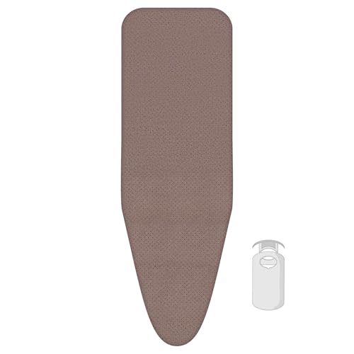 LaundrySpecialist Ultra Reflect BÜGELBRETTBEZUG - hitzereflektierend - 100% BCI Baumwolle 136x51CM - In 5 Größen erhältlich - mit extra Dicker Schaumschicht - Bügelkomfort von LaundrySpecialist