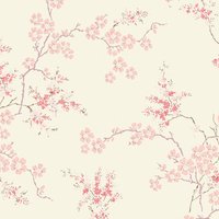 LAURA ASHLEY Vliestapete "Oriental Blossom Blush" von Laura Ashley