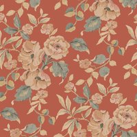Laura Ashley - Alyworth Trail Vliestapete Terracota 10mx52cm von Laura Ashley