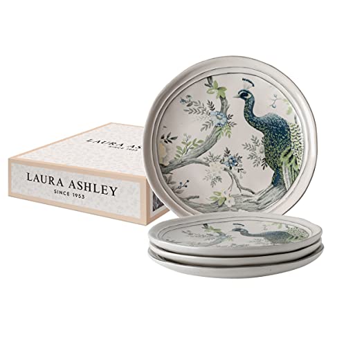 Laura Ashley Artisan Collectables Geschenkset 4 Dessertteller 20 cm Belvedere Earthenware fine von Laura Ashley