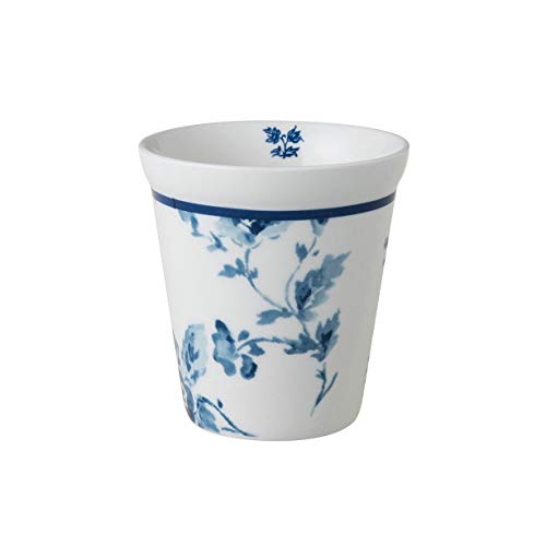 Laura Ashley - Becher ohne Henkel/Kaffeebecher/China Rose - Porzellan - blau/weiß - 270 ml von Laura Ashley