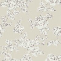 Laura Ashley - Pollington Roses Vliestapete Naturel 10mx52cm von Laura Ashley