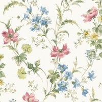 Laura Ashley - Poppy Meadow Vliestapete Mehrfarbig 10mx52cm Laura Ashley - Poppy Meadow Vliestapete Mehrfarbig 10mx52cm von Laura Ashley