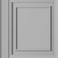 Laura Ashley - Redbrook Wood Panel Vliestapete Silver 10mx52cm von Laura Ashley