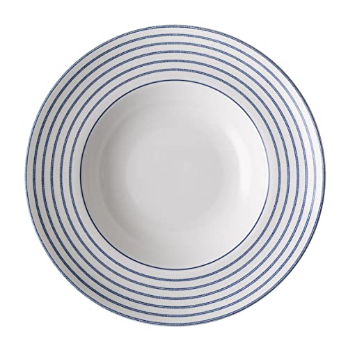 Laura Ashley Blueprint Collectables Pastateller 27,5 cm Candy Stripe Porzellan von Laura Ashley