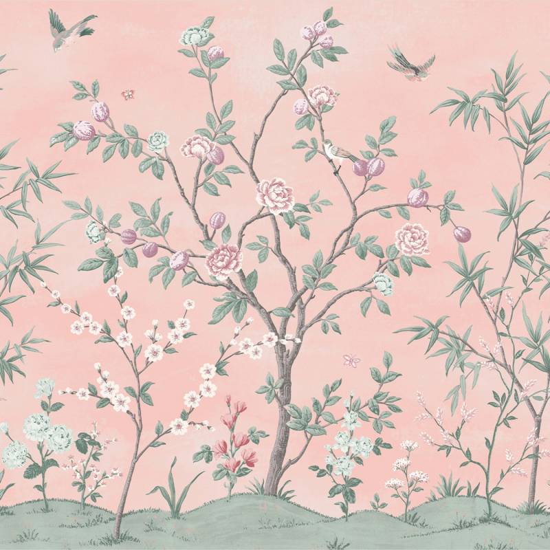 Laura Ashley Vliesfototapete Eglantine 280 x 300 cm von Laura Ashley