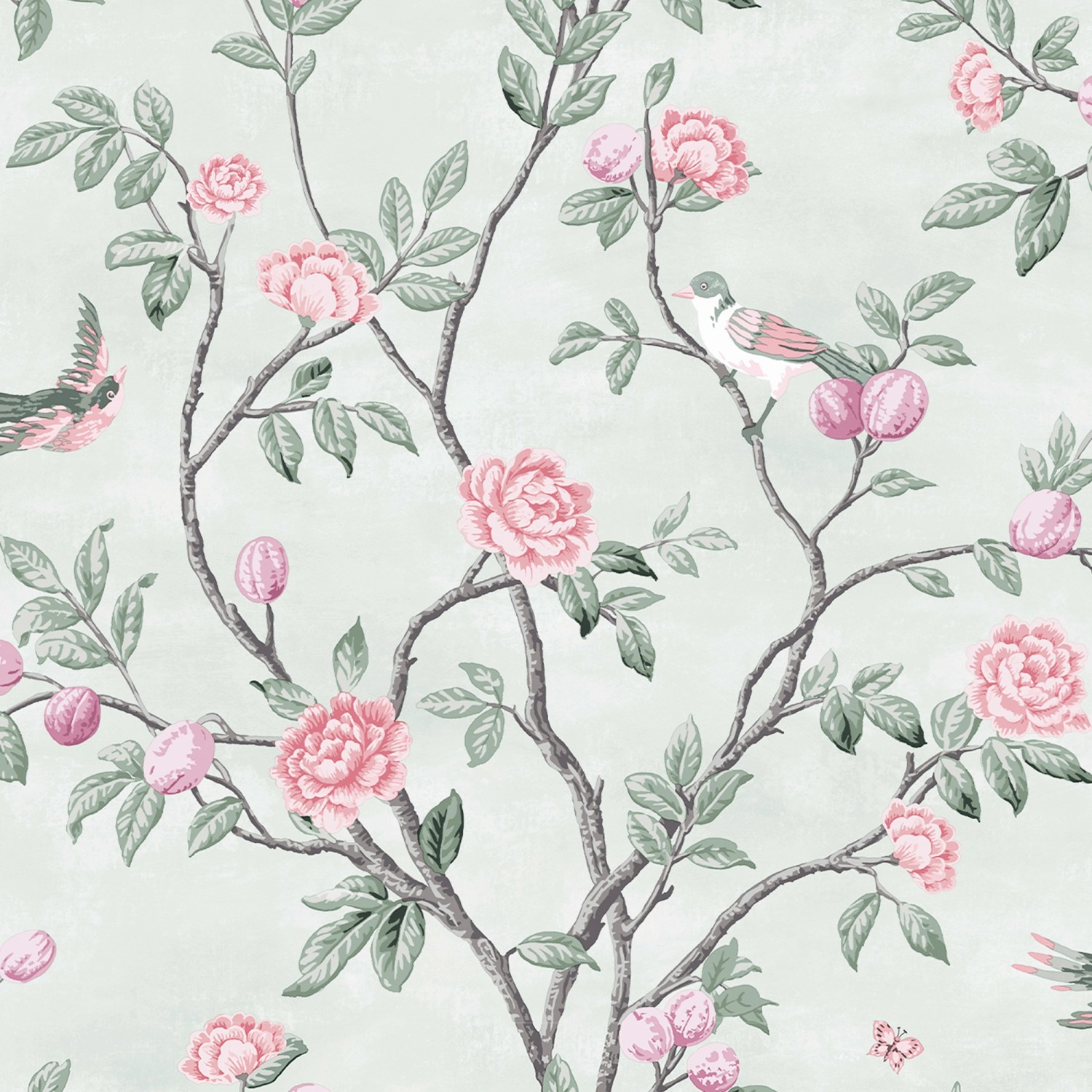 Laura Ashley Vliestapete Eglantine Eau de Nil 10,05 x 0,52 m von Laura Ashley