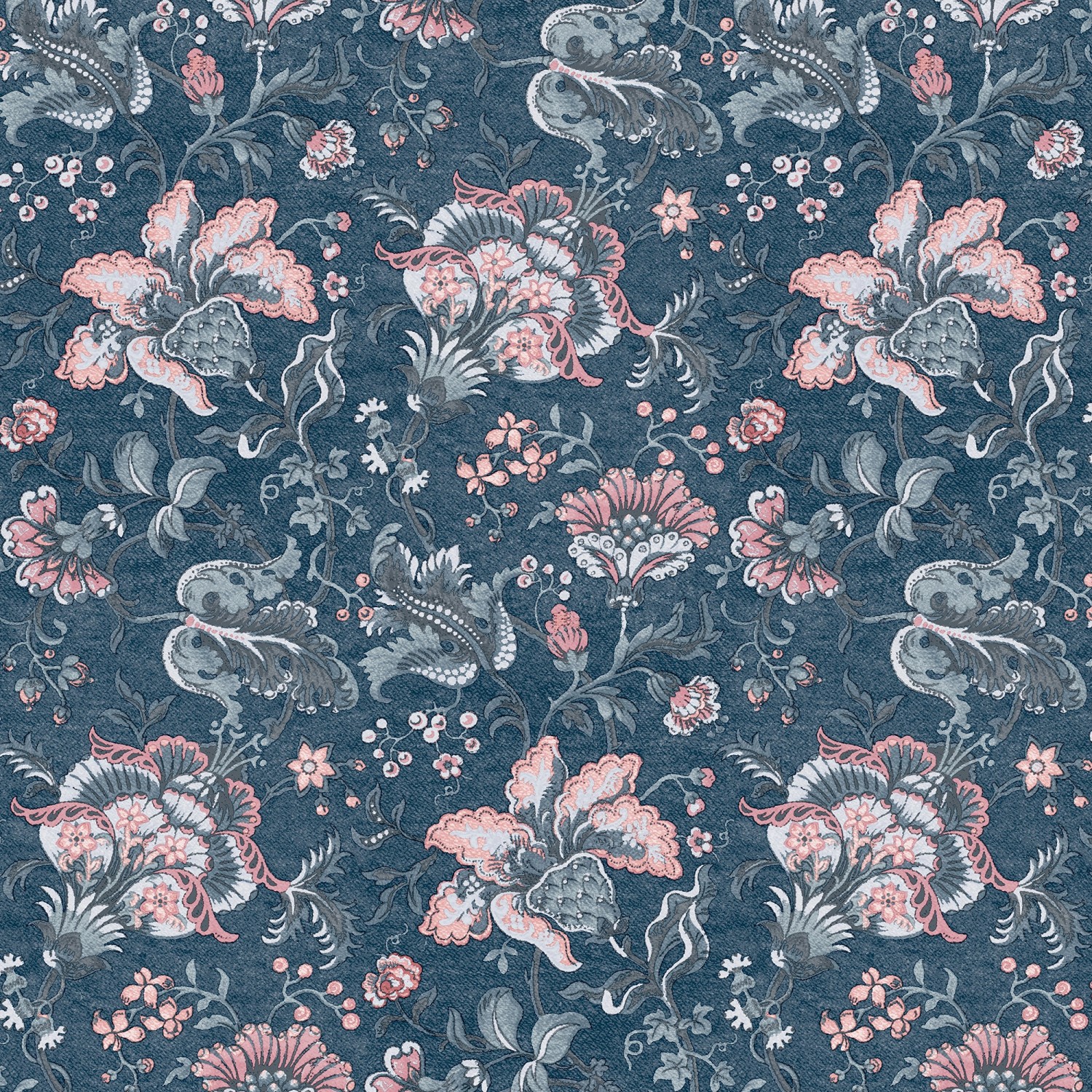 Laura Ashley Vliestapete Portia Dark Seaspray 10,05 x 0,52 m von Laura Ashley