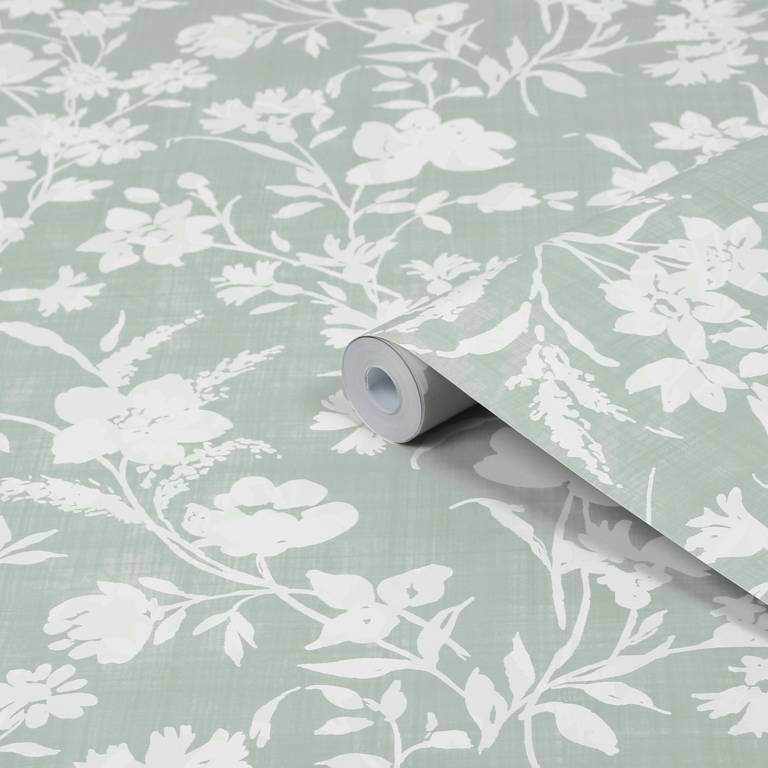 Laura Ashley Vliestapete Rye Sage Green Grün FSC® von Laura Ashley