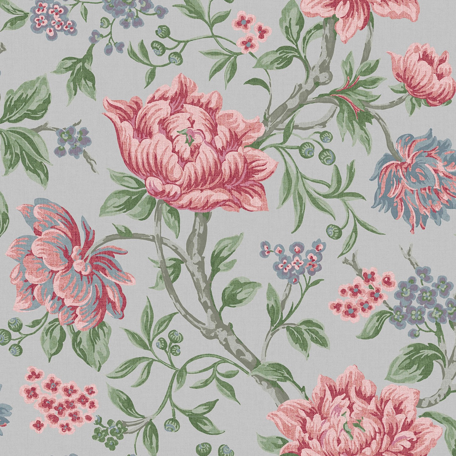 Laura Ashley Vliestapete Tapestry Floral Slate Grey 10,05 x 0,52 m von Laura Ashley