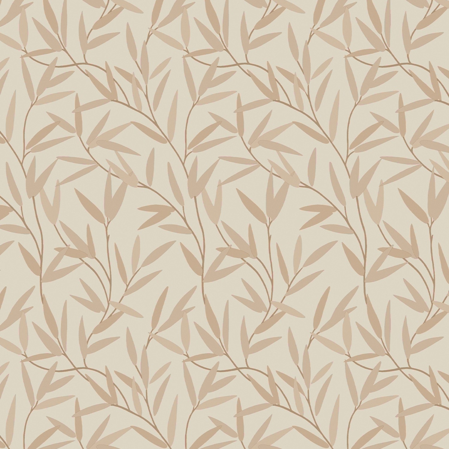 Laura Ashley Vliestapete Willow Leaf Natural 10,05 x 0,52 m von Laura Ashley