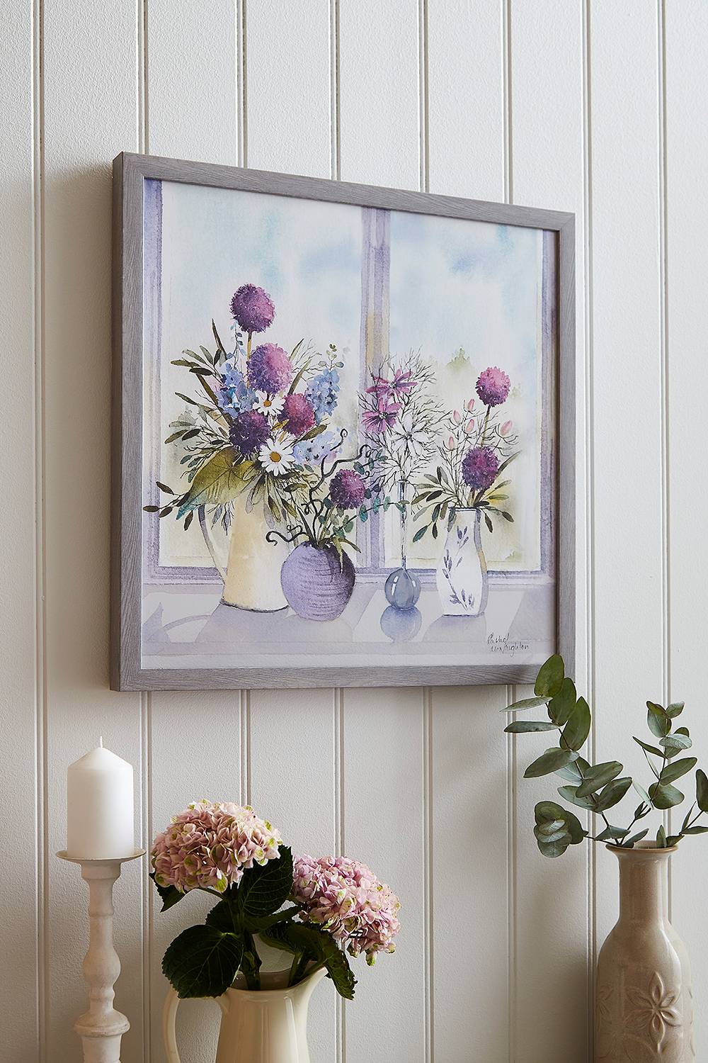 Leinwandbild Allium Blooms von Laura Ashley