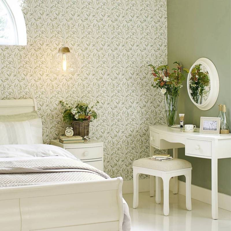 Vliestapete Willow Leaf von Laura Ashley